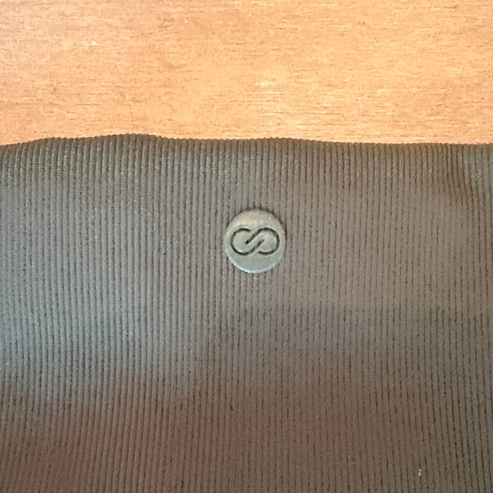 CALIA by Carrie Underwood Olive Ribbed Leggings Activewear - Picture 5 of 5